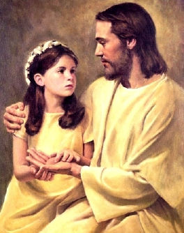 Jezus i dziewczynka